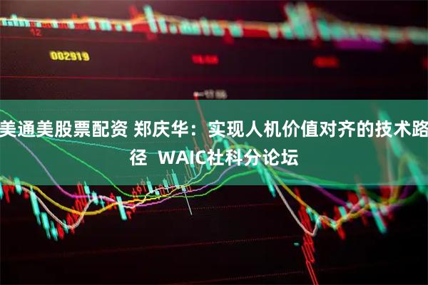 美通美股票配资 郑庆华：实现人机价值对齐的技术路径  WAIC社科分论坛
