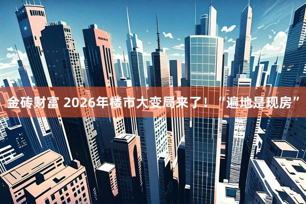 金砖财富 2026年楼市大变局来了！“遍地是现房”
